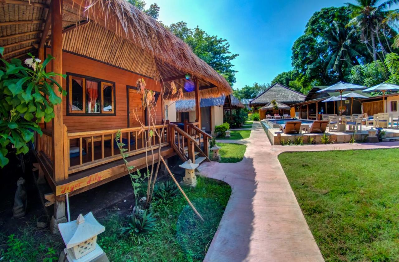 H2O Peaceful Yoga Resort Gili Air Esterno foto