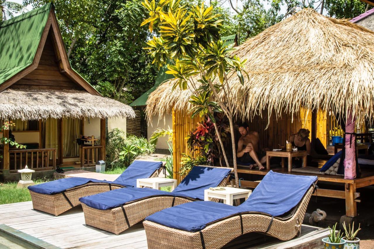 H2O Peaceful Yoga Resort Gili Air Esterno foto