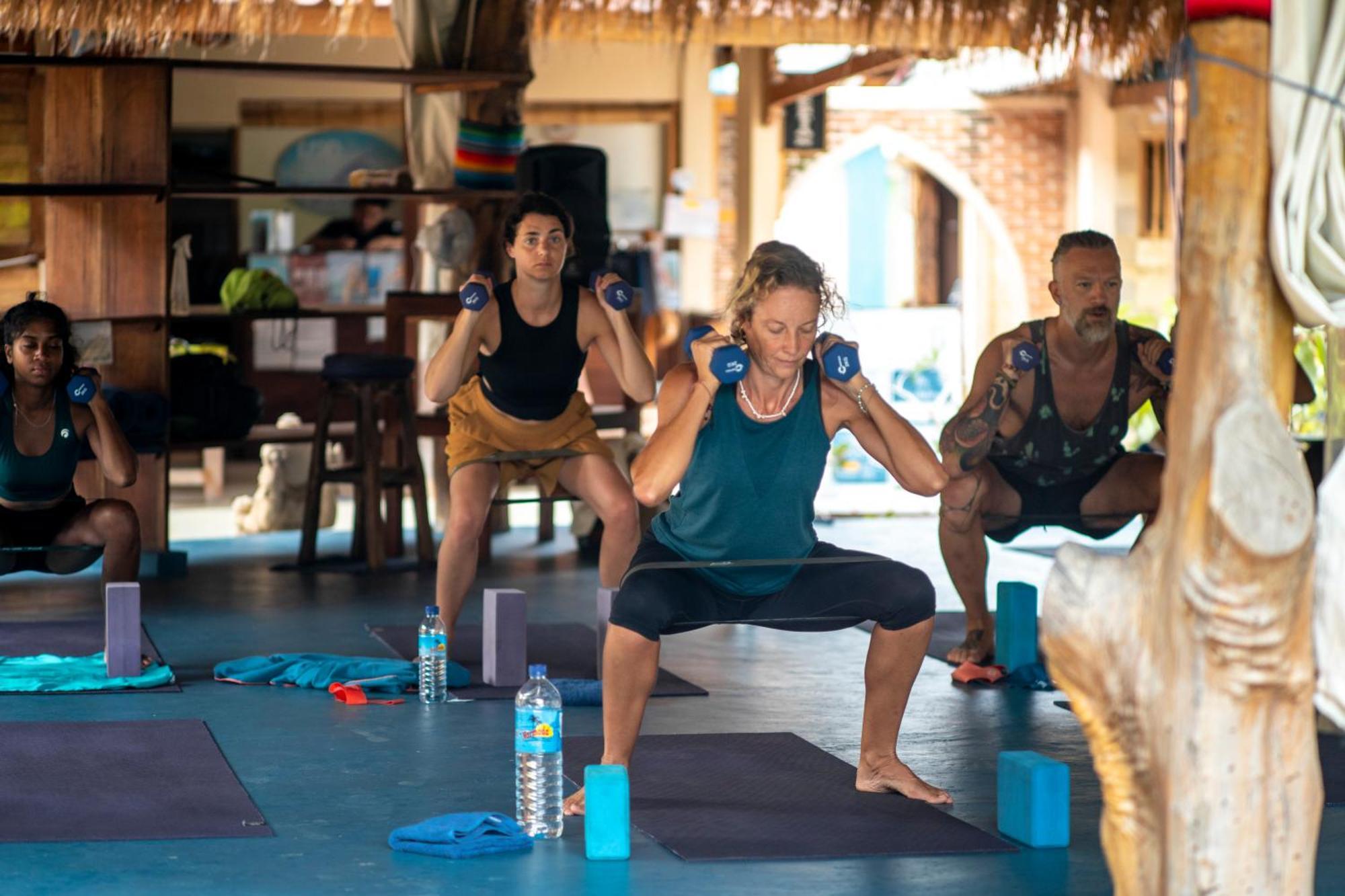 H2O Peaceful Yoga Resort Gili Air Esterno foto